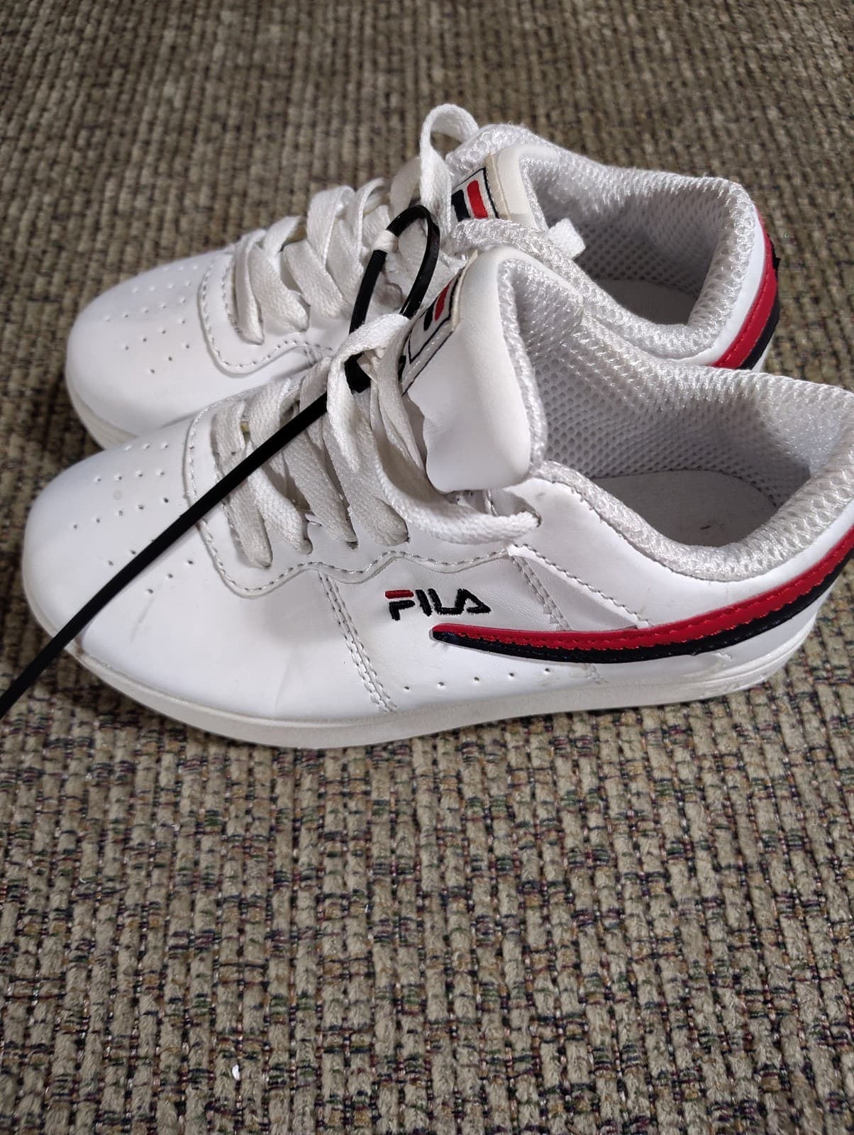 Fila Original Fitness White-Navy-Red Size 13 3SC 60348-125 - Thumbnail 4
