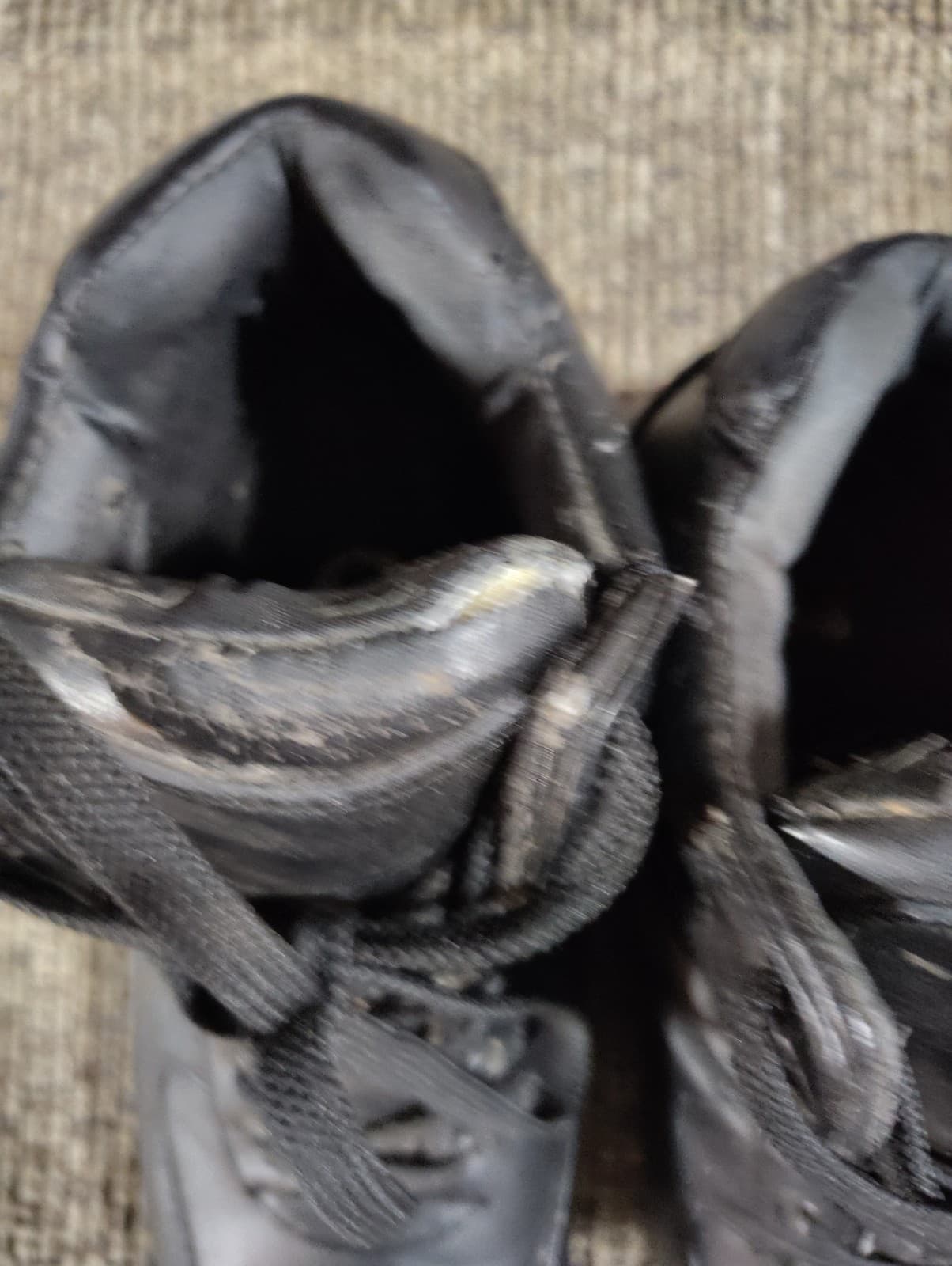 2022 Nike Air Max ACG Goadome 865031-009 "Triple Black" Leather Boots Size 7.5 - Thumbnail 6