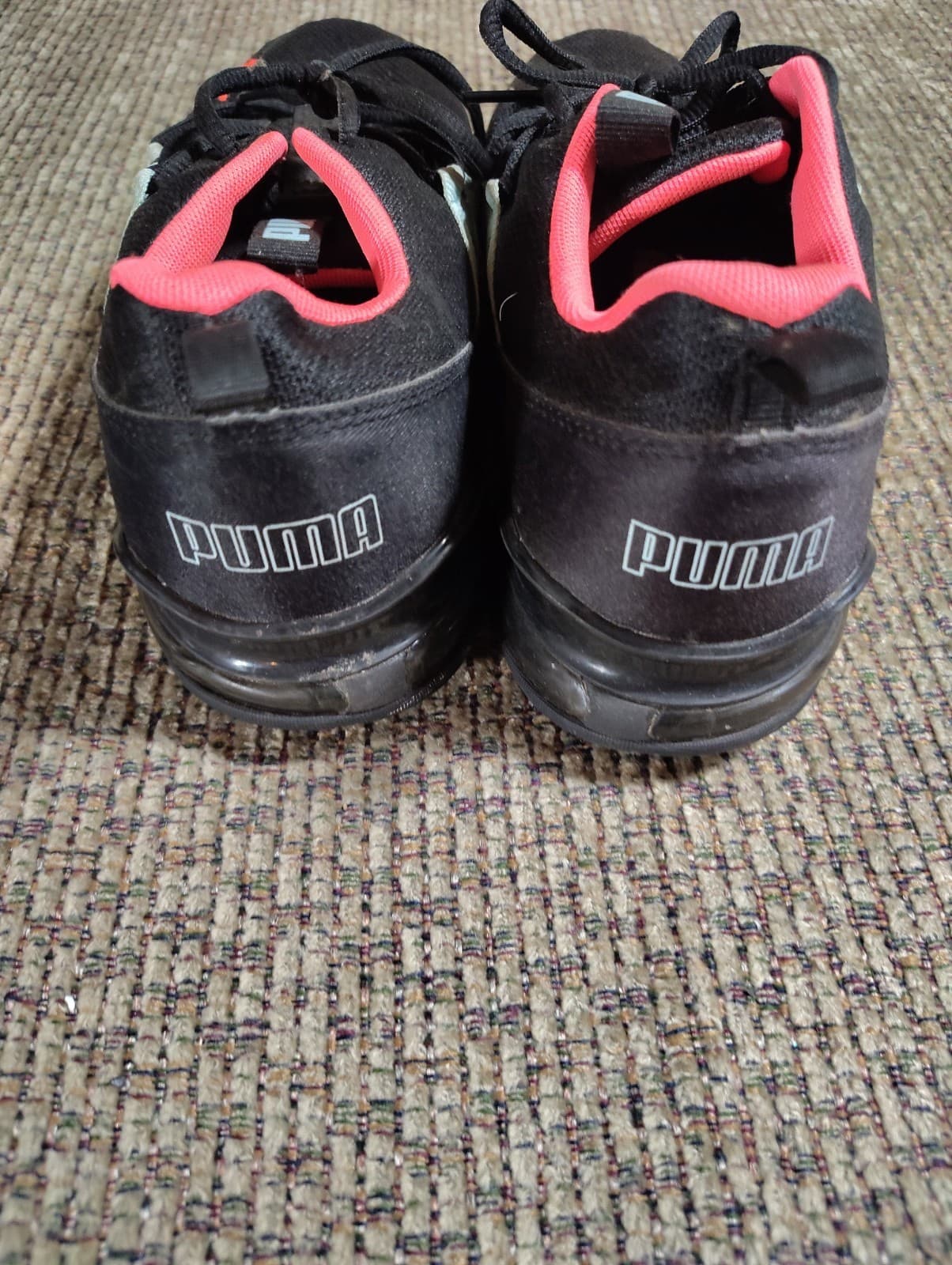 PUMA Womens BLACK/Pink Athletic SNEAKERS Shoe~Size 10~ComfortableTrainer~Running - Thumbnail 10