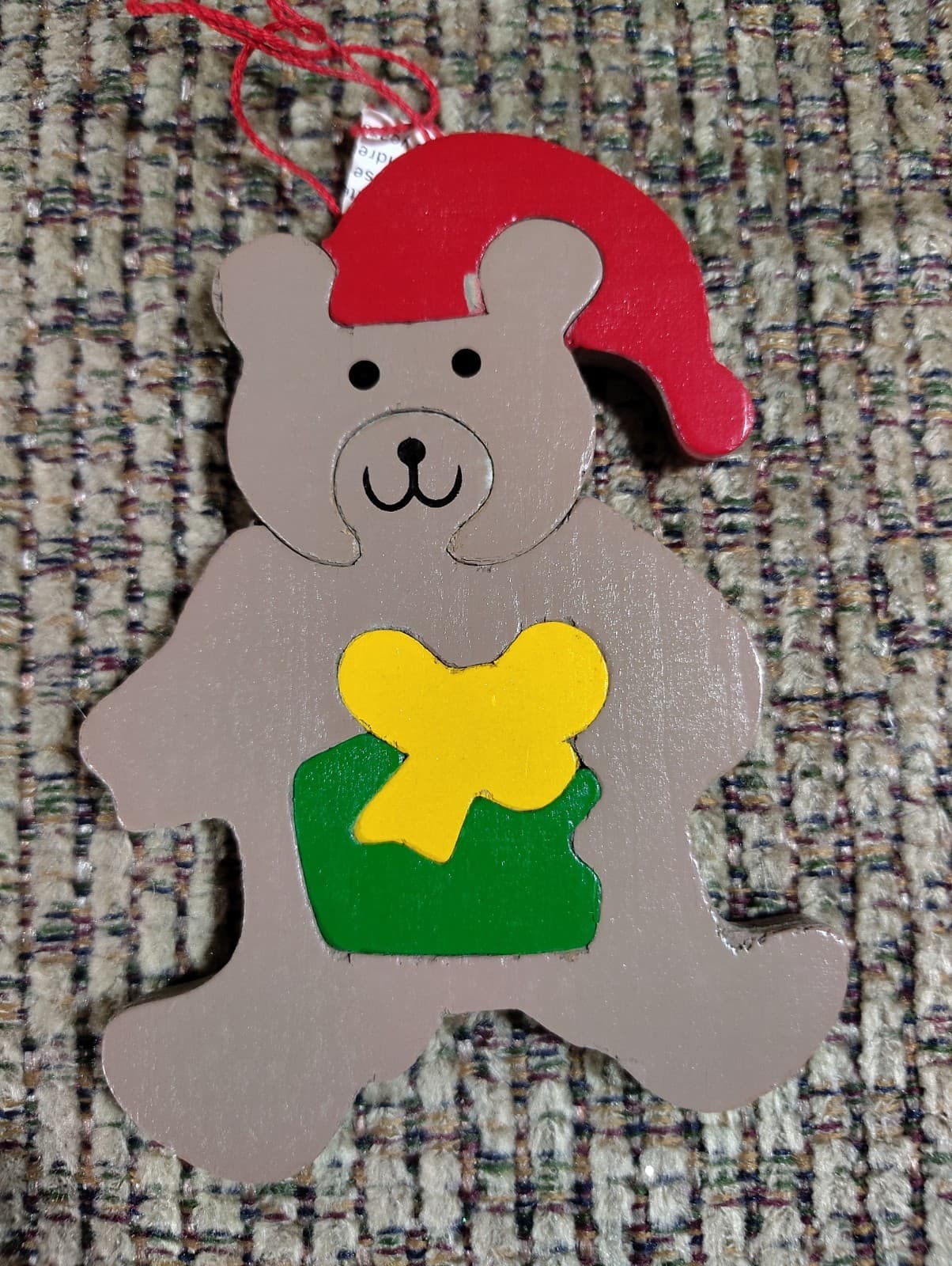 Department Dept 56 Watkins Teddy Bear Wood Puzzle Christmas Ornament NEW, Bonus - Thumbnail 2