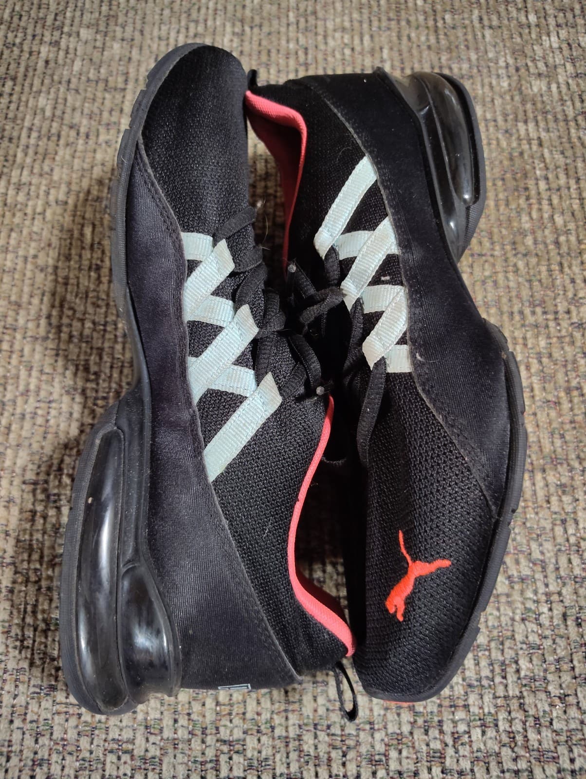 PUMA Womens BLACK/Pink Athletic SNEAKERS Shoe~Size 10~ComfortableTrainer~Running - Thumbnail 4