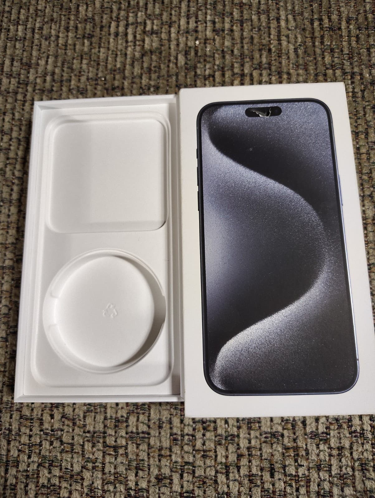 Apple iPhone 16 Pro Max 256GB Natural Titanium Empty Box Only A3084 Authentic