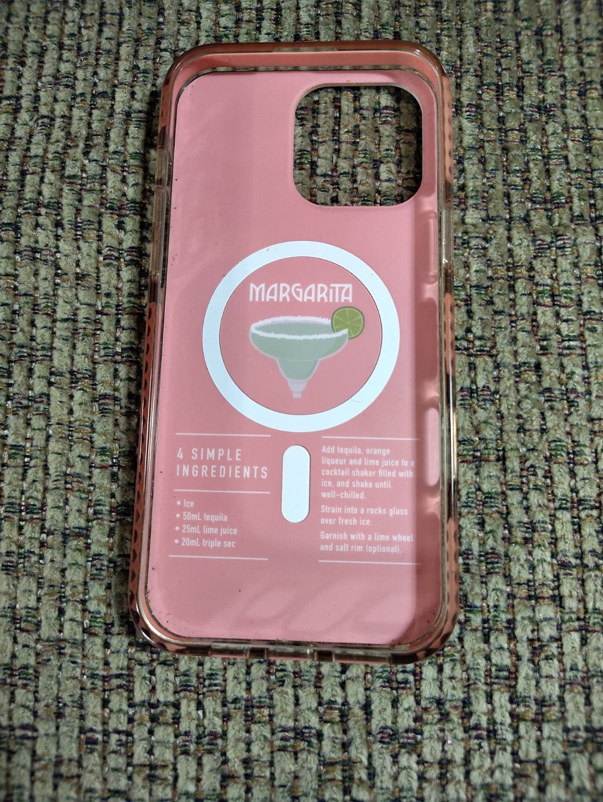 Pink Sky Margarita Shockproof MagSafe Case + Privacy Glass for iPhone 15/14/13 - Thumbnail 2