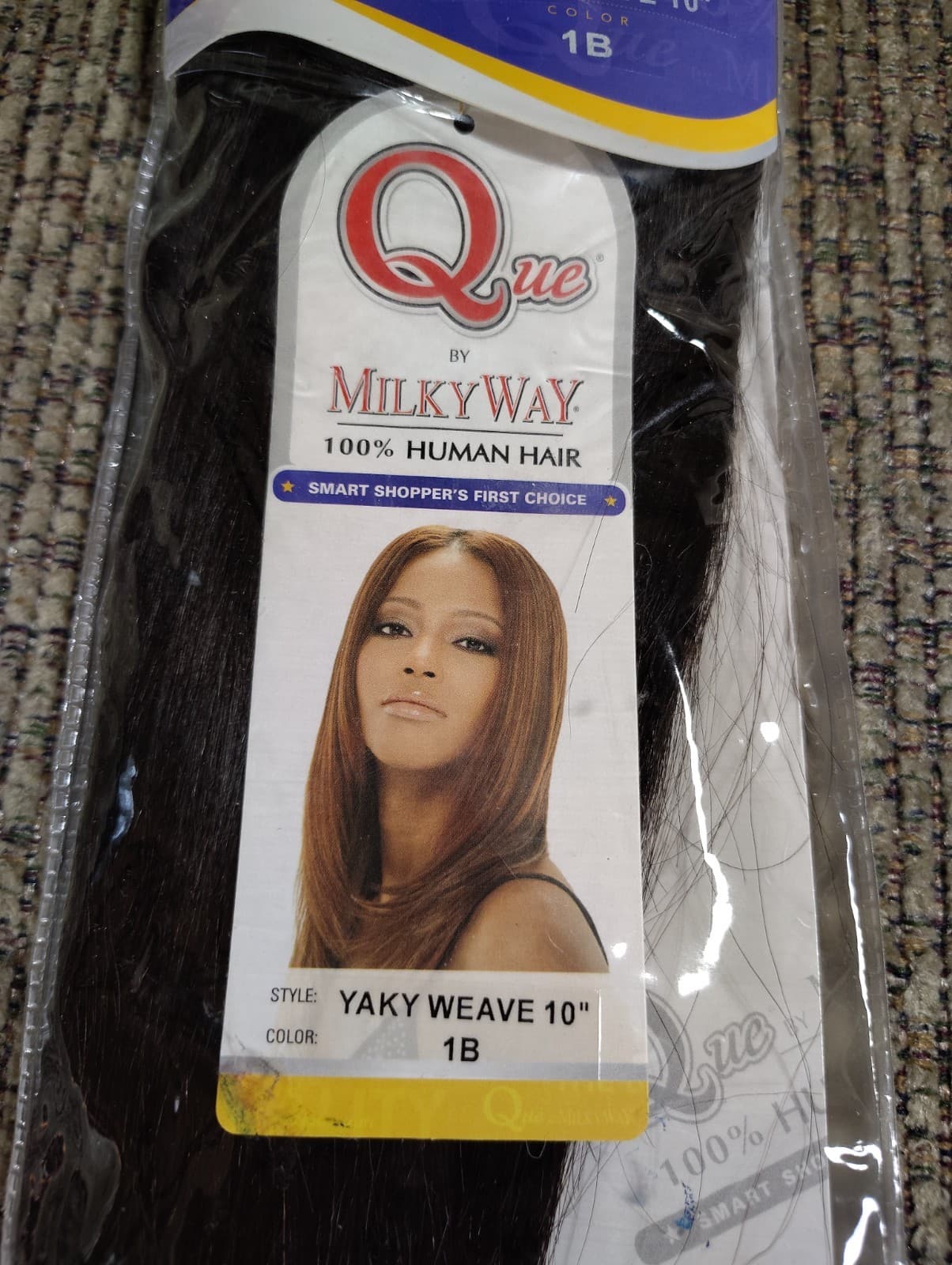 QUE YAKY WEAVE BY MILKYWAY 100% HUMAN HAIR STRAIGHT WEAVE EXTENSION - Thumbnail 2