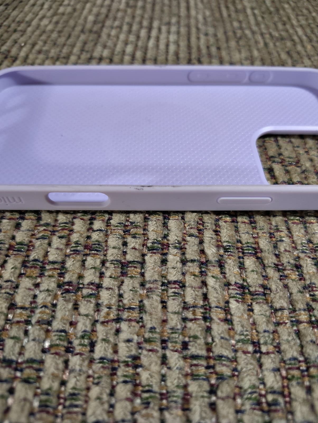 iPhone 16 Pro Purple With Flower Phone Case Mag Safe Compatible - Thumbnail 4