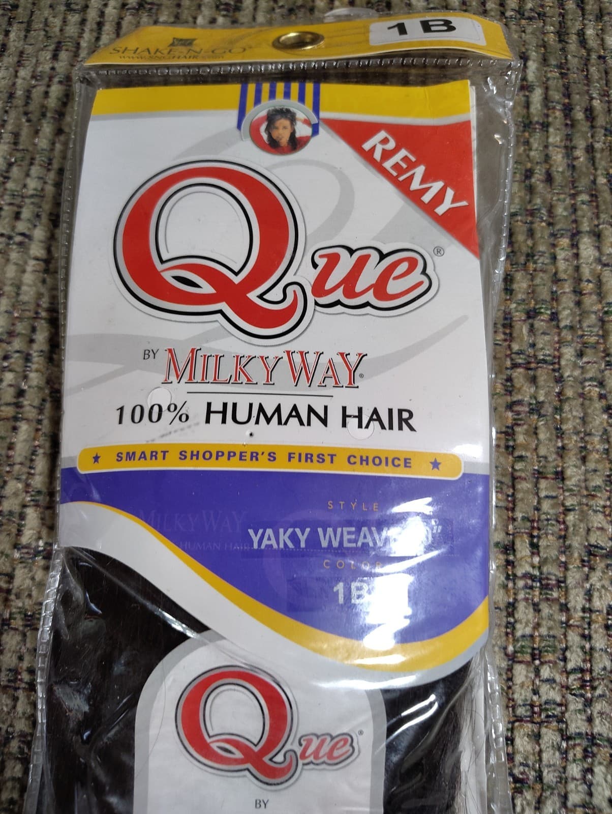 QUE YAKY WEAVE BY MILKYWAY 100% HUMAN HAIR STRAIGHT WEAVE EXTENSION - Thumbnail 3
