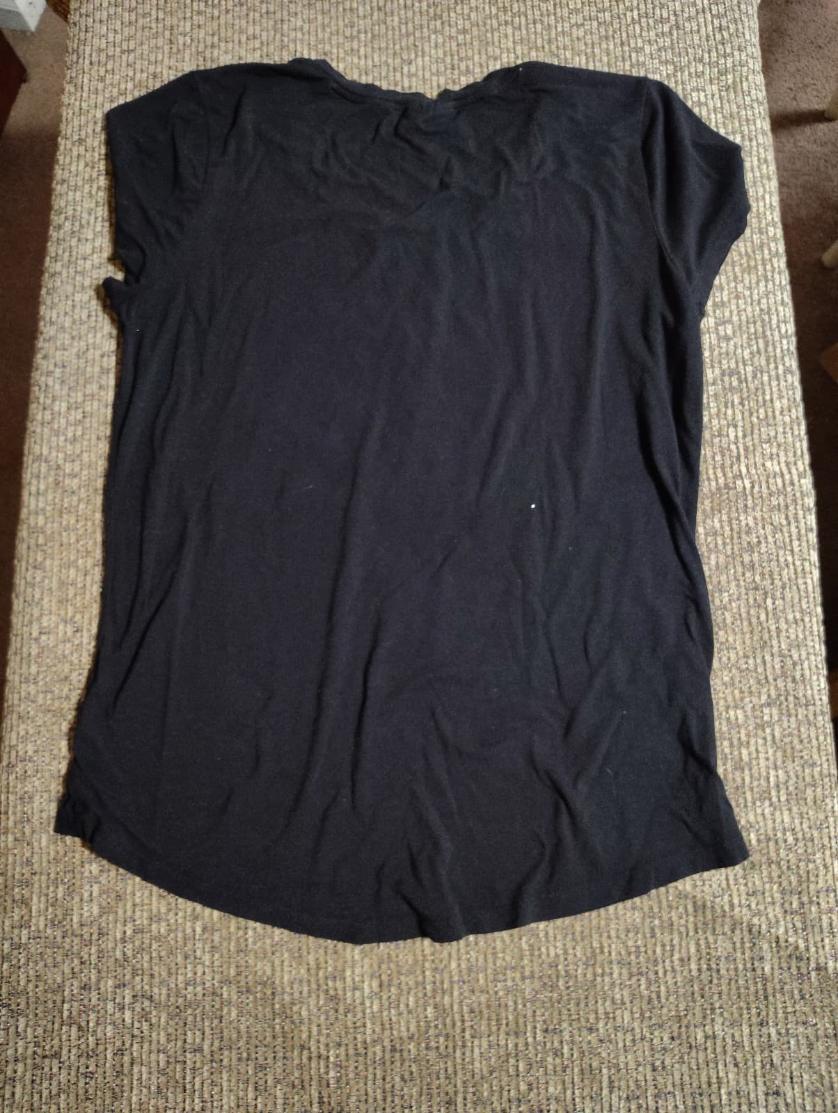 bobbie brooks Ladies Short Sleeve Blk Tshirt The Real Friend On Front Size Large - Thumbnail 3