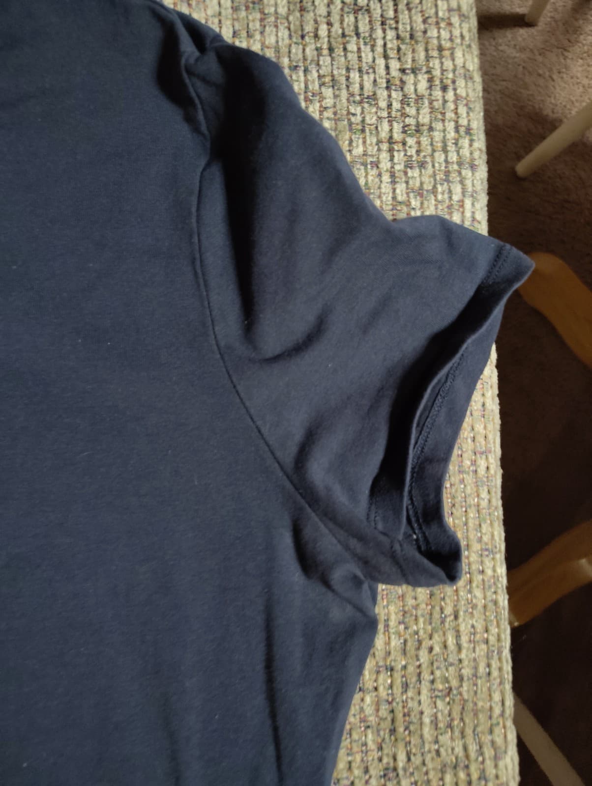 TOMMY HILFIGER DRESS NAVY BLUE LOGO RED WOMEN SIZE Xal - Thumbnail 3
