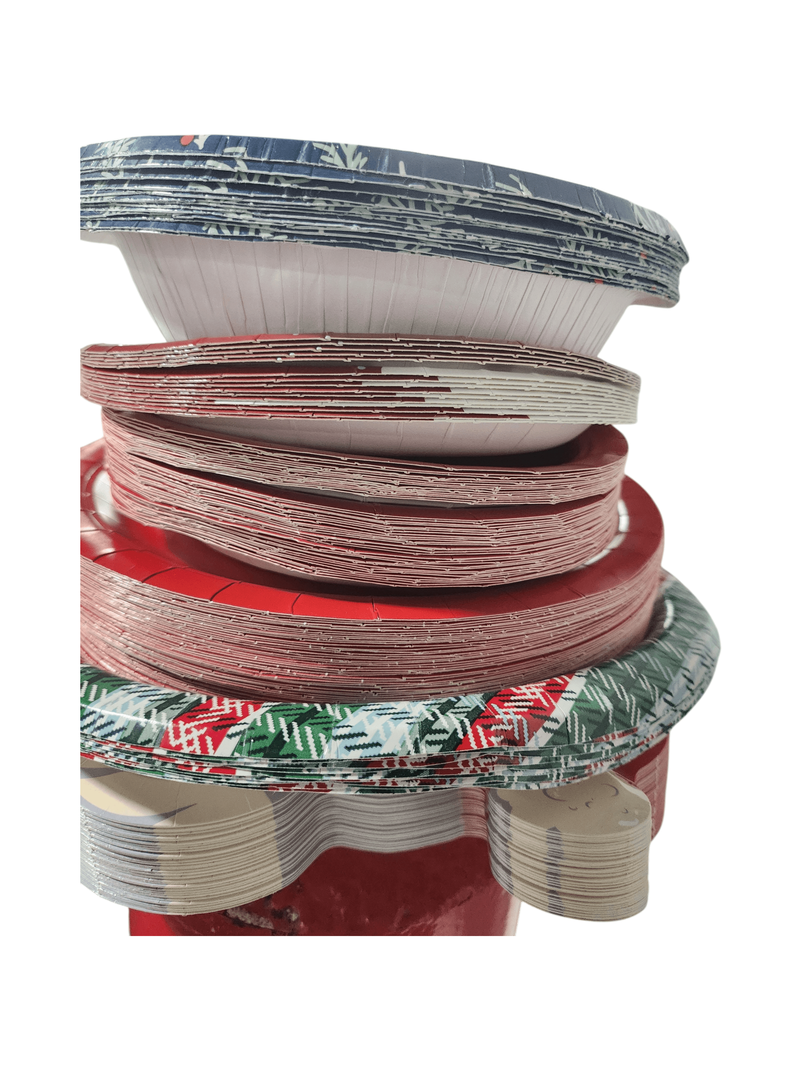 Assorted Christmas Disposable Cups, Plates, Napkins, Plasticware (forks, knives, spoons) & serving utensils.   Set - Thumbnail 3