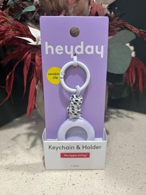 AirTag Silicone Holder - Heyday™ Lavender: Protective Case for Accessories - Thumbnail 6