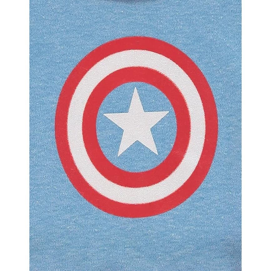 NWT Marvel Captain America Newborn Tutu Creeper + Headband Set (0-9M) - Thumbnail 3