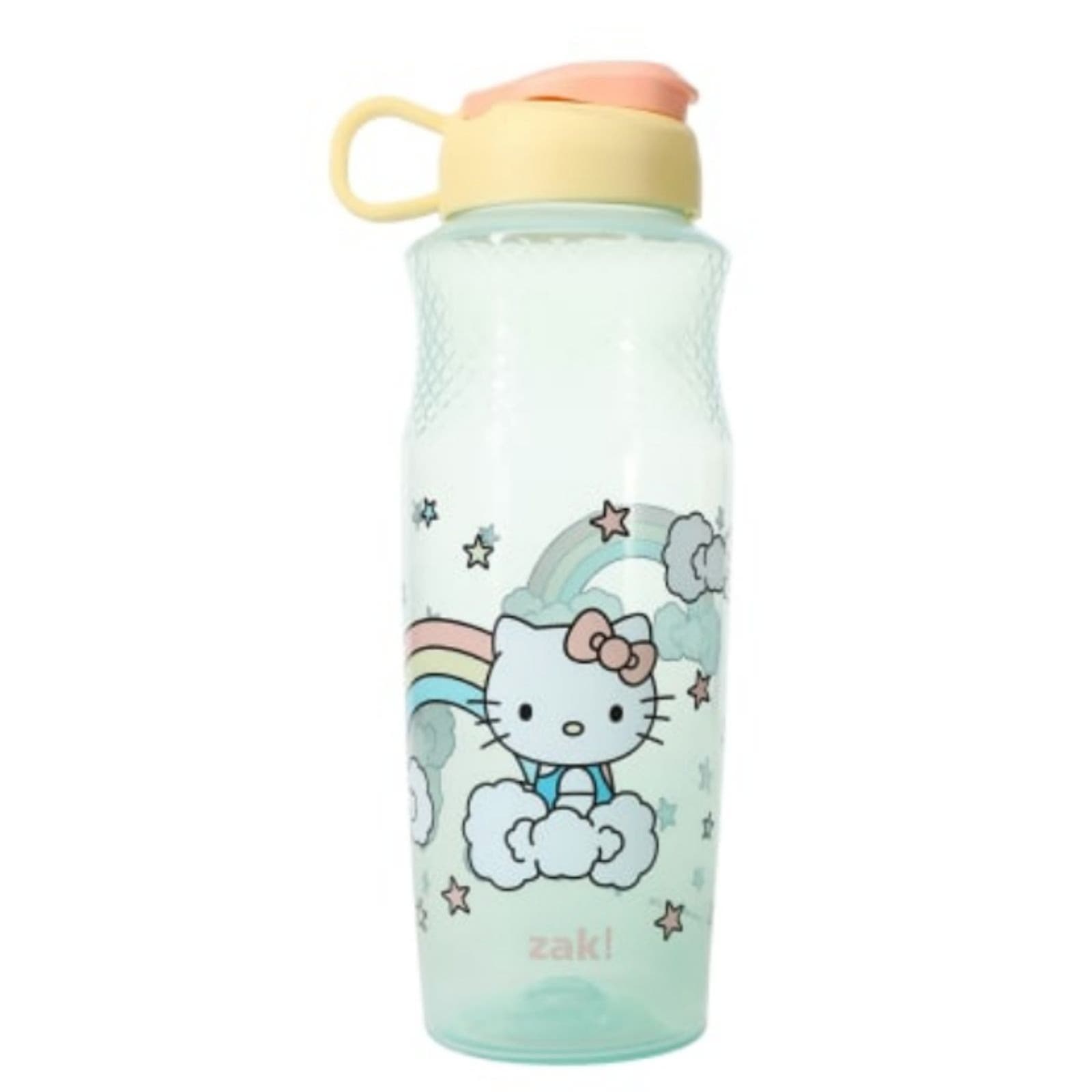 Zak!® Hello Kitty® Water Bottle - 30oz, Teal Rainbow - Thumbnail 2