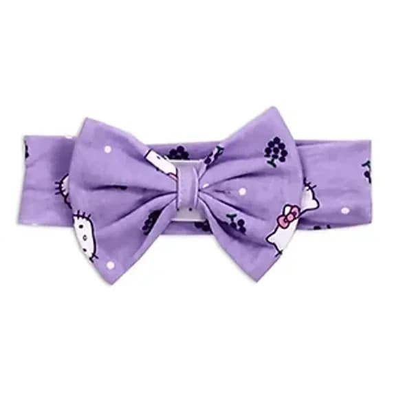 HELLO KITTY Newborn Girls 3-Piece Bodysuit, Short & Headband Set, Size 9M - Thumbnail 2