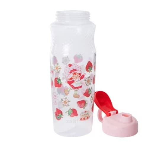 Strawberry Shortcake NEW Gift Bundle Throw Blanket With ZAK! Water Bottle - Thumbnail 4