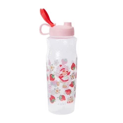 Strawberry Shortcake NEW Gift Bundle Throw Blanket With ZAK! Water Bottle - Thumbnail 5
