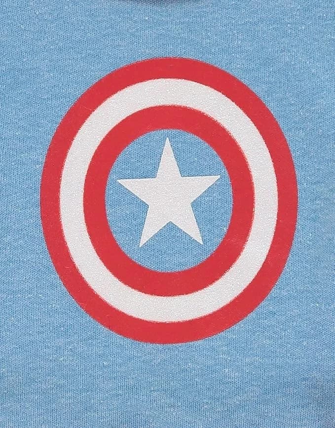 NWT Marvel Captain America Newborn Tutu Bodysuit Headband Set 0-3M 3-6M 6-9M - Thumbnail 3