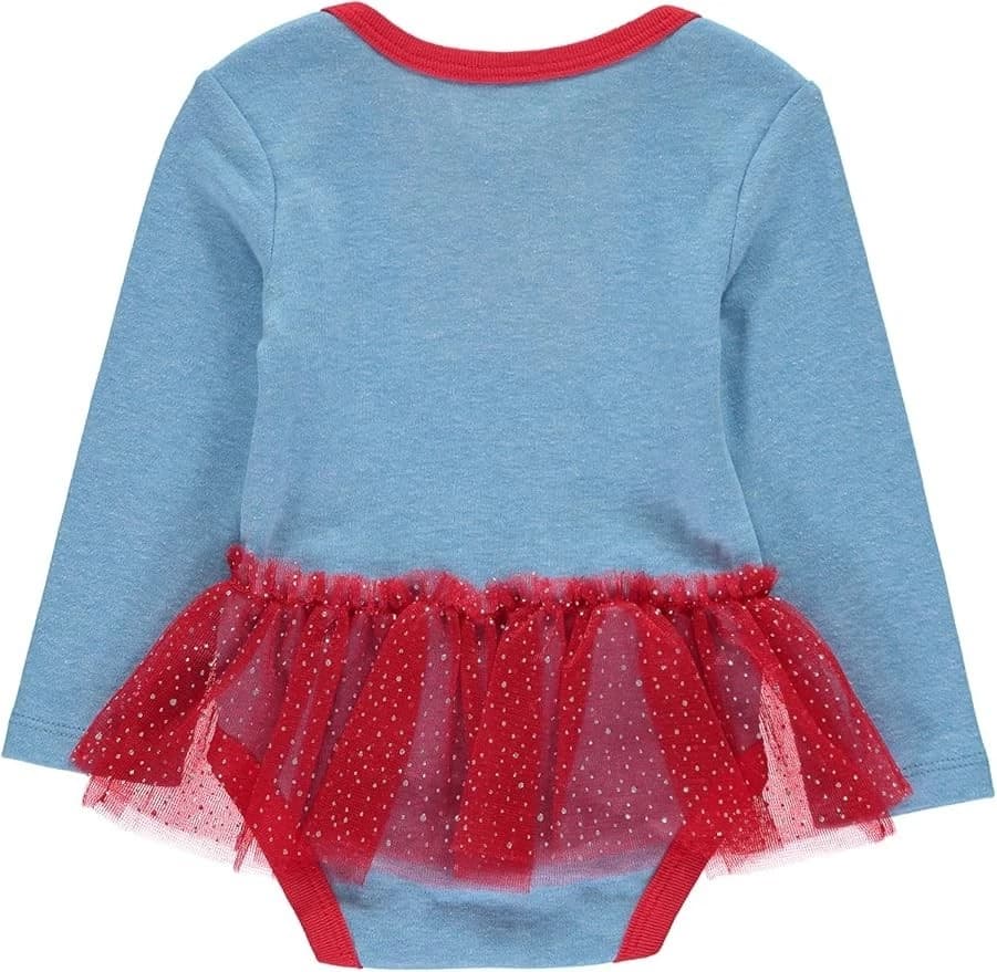 NWT Marvel Captain America Newborn Tutu Bodysuit Headband Set 0-3M 3-6M 6-9M - Thumbnail 2
