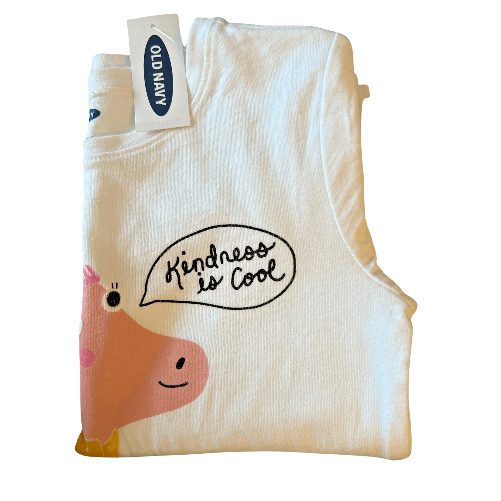 Old Navy Toddler “Kindness Is Cool” Dinosaur Long Sleeve Graphic T-Shirt, 2T–4T, - Thumbnail 2