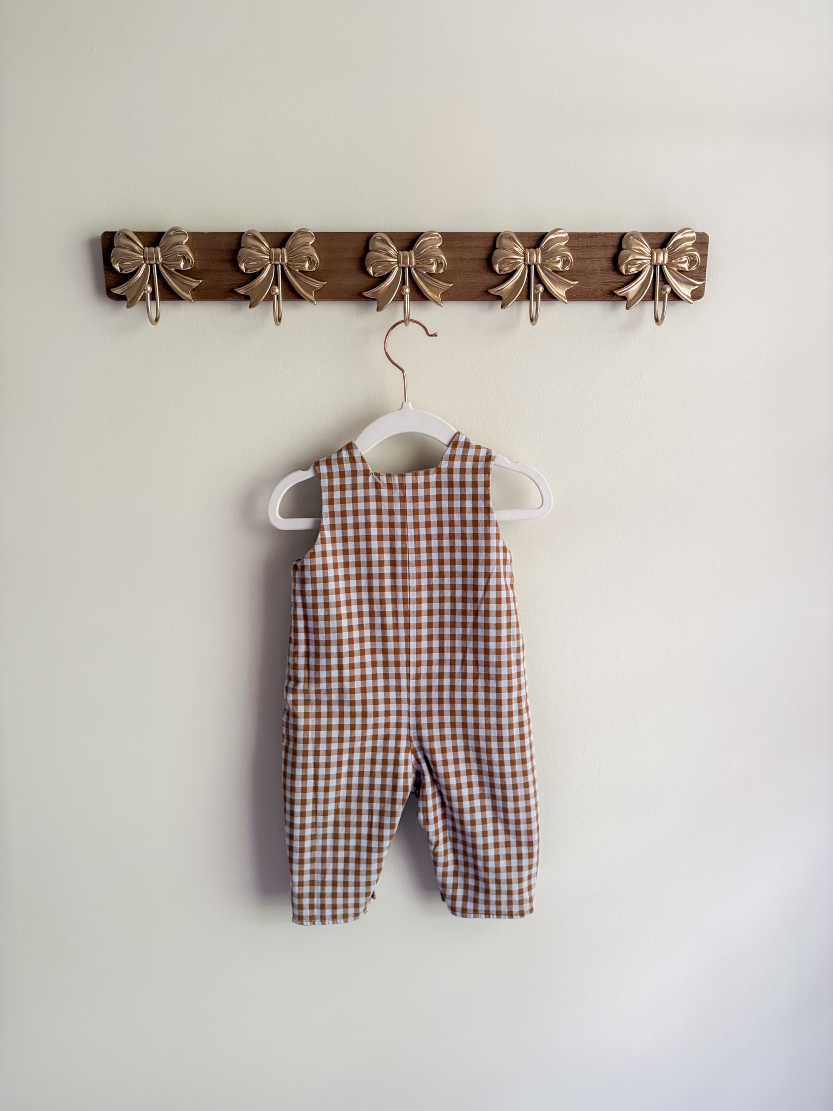 Football/Monkey Reversible Toddler Overalls size 9 months - Thumbnail 4