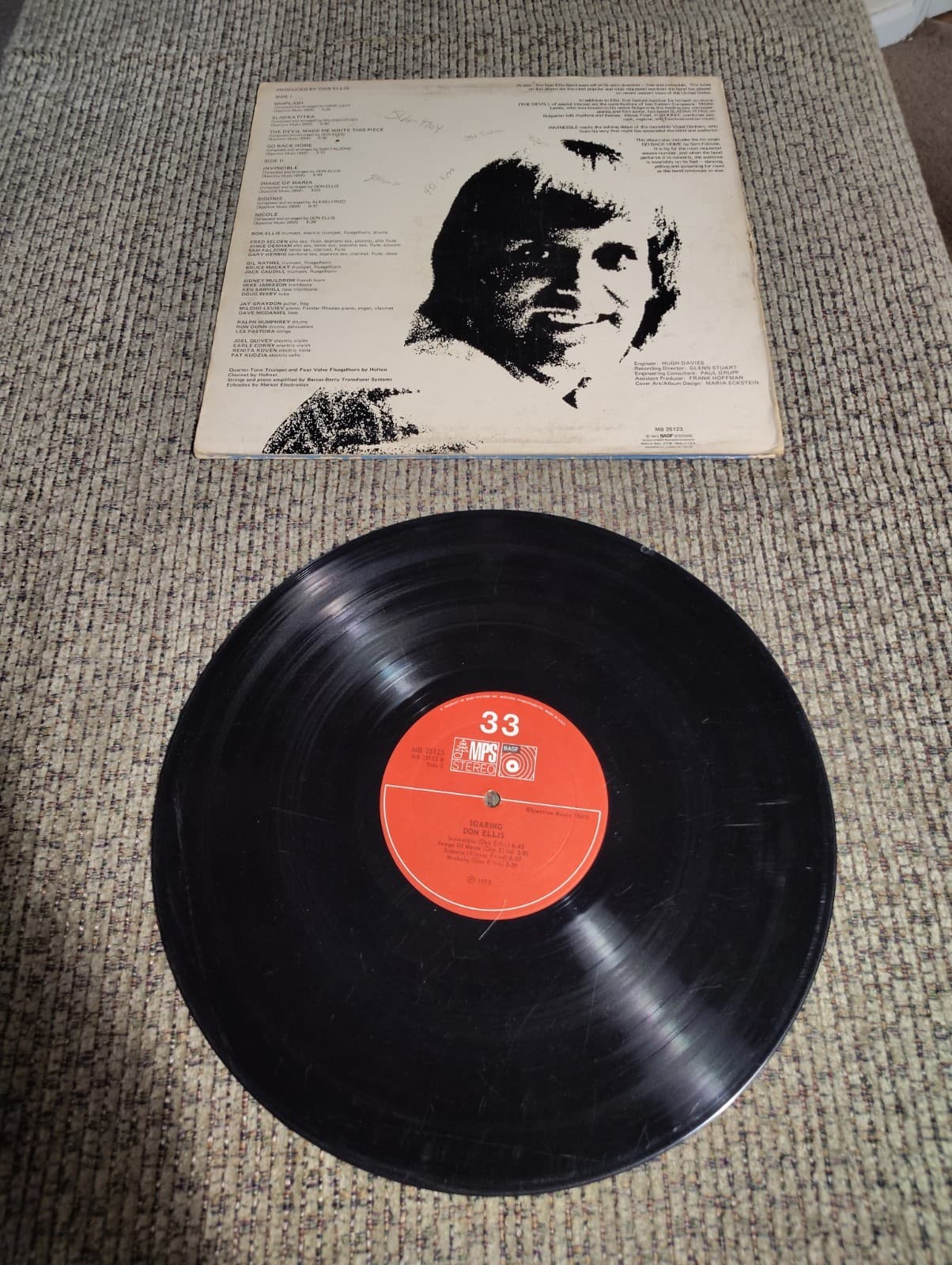 Don Ellis - Soaring [Vinyl LP Record] MPS Records | Germany, 1973 | VG - Thumbnail 3