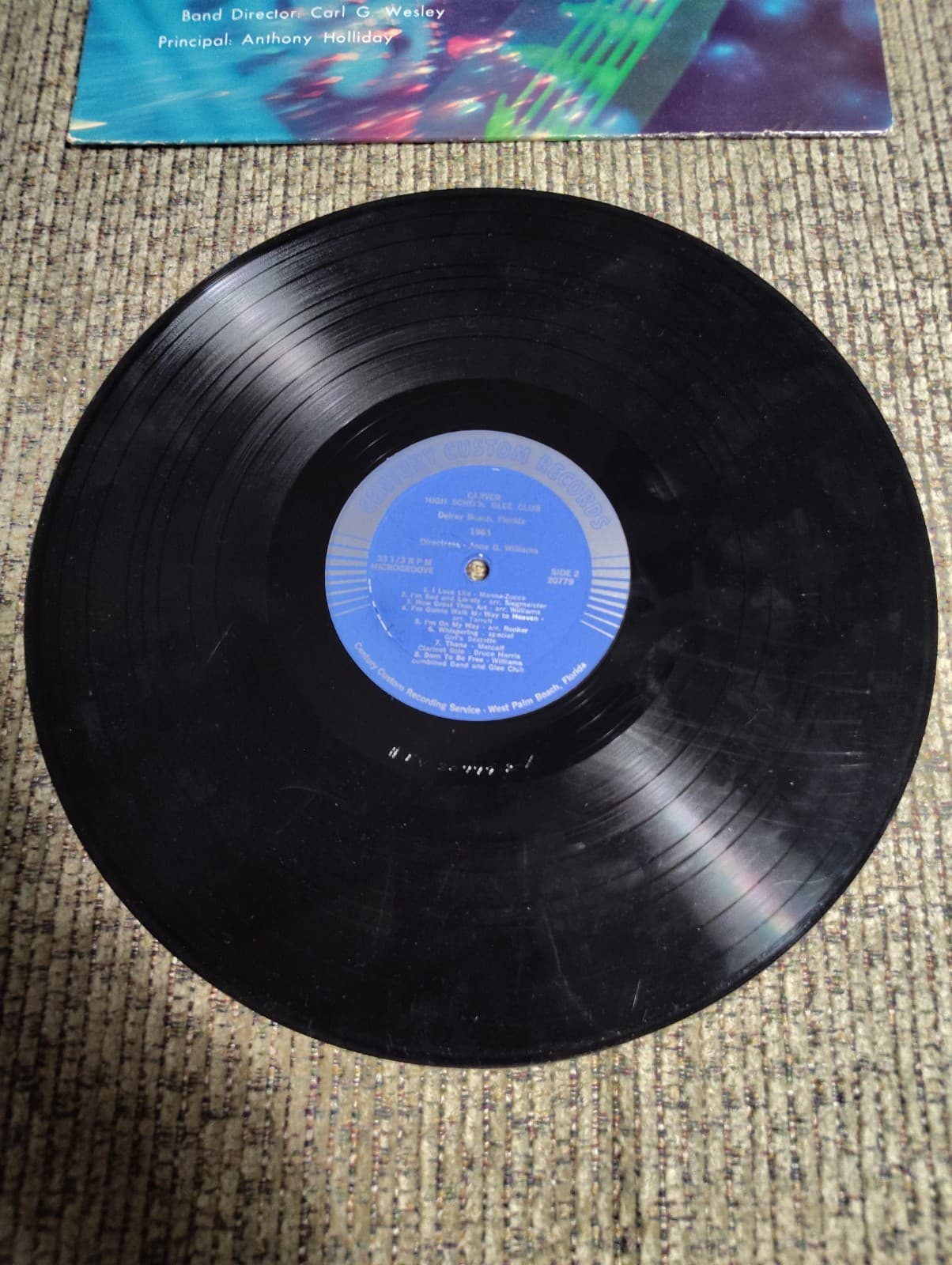 1965 Crater High School Music Department in Concert Vinyl Lp 1964 Concert Vg+ - Thumbnail 2