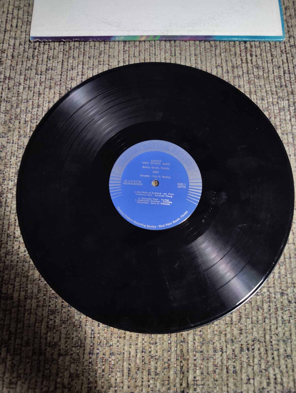 1965 Crater High School Music Department in Concert Vinyl Lp 1964 Concert Vg+ - Thumbnail 4