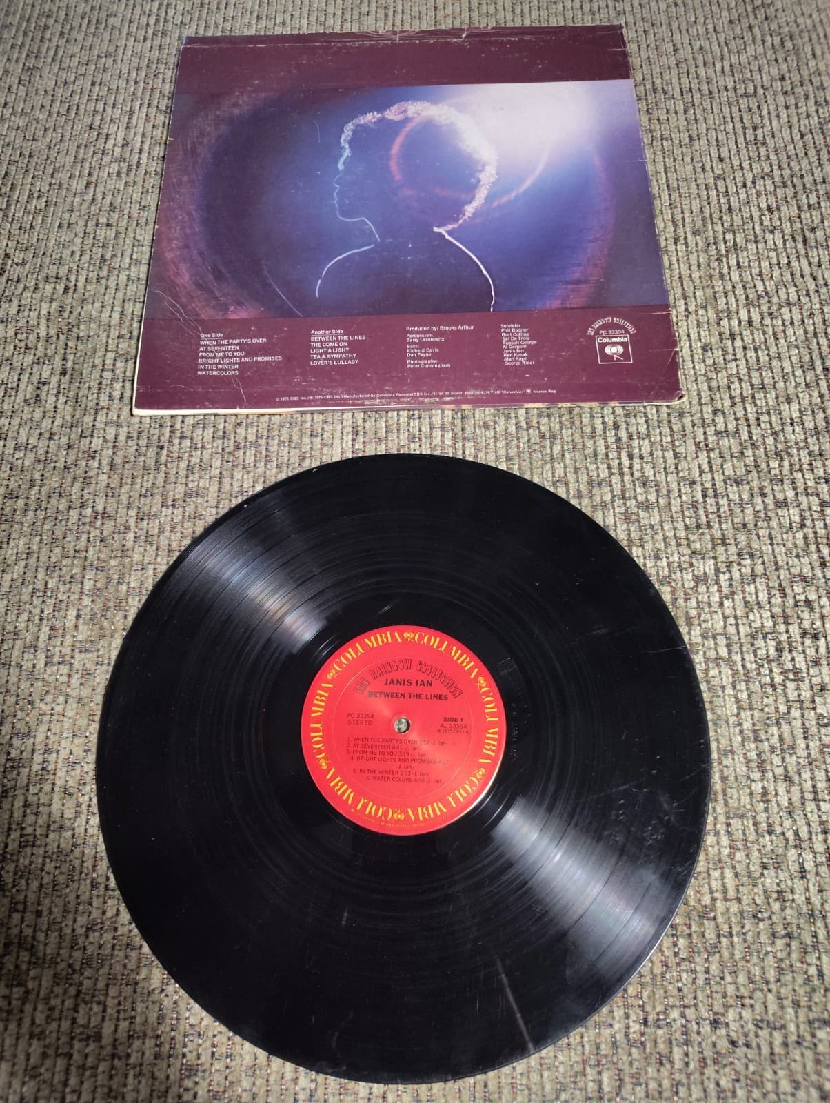 1975 Janis Ian Between The Lines Lp - Thumbnail 2