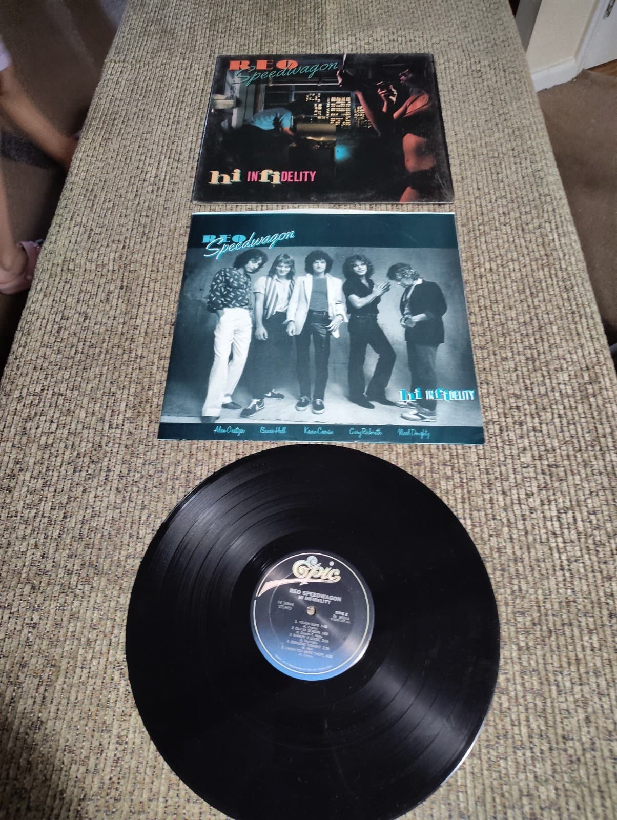 REO Speedwagon - Hi Infidelity LP 1980 Vinyl Record FE36844 VG+