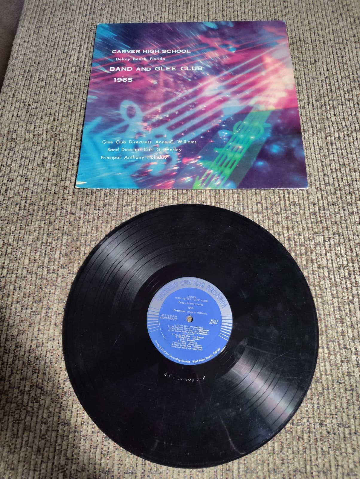 1965 Crater High School Music Department in Concert Vinyl Lp 1964 Concert Vg+