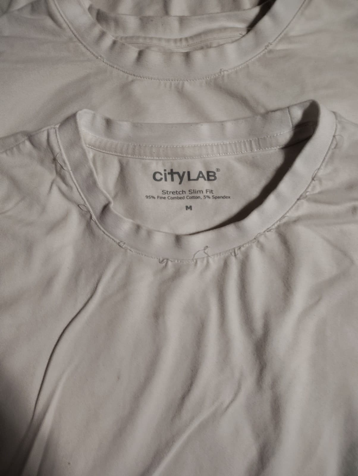 White CityLab t-Shirts Size Medium Lot Of (2) Very Nice!!! - Thumbnail 4
