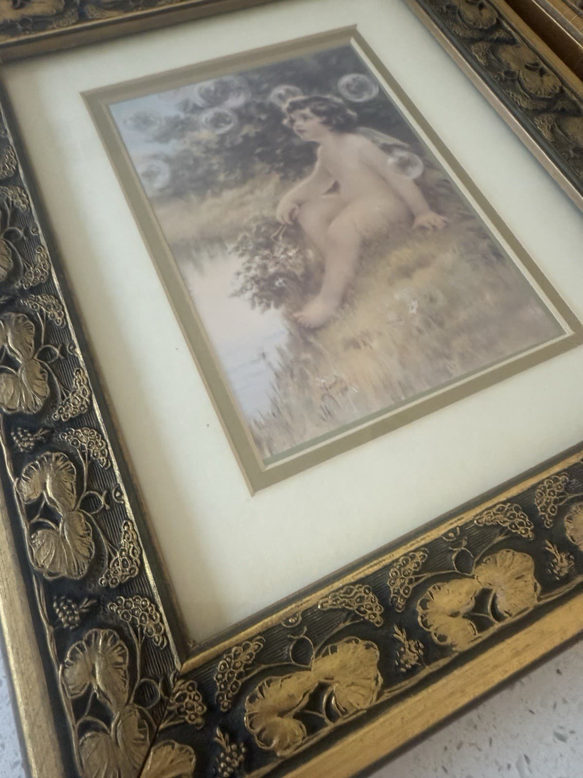 Vintage Bessie Pease Gutmann Framed Prints - Set of 4 - Thumbnail 8
