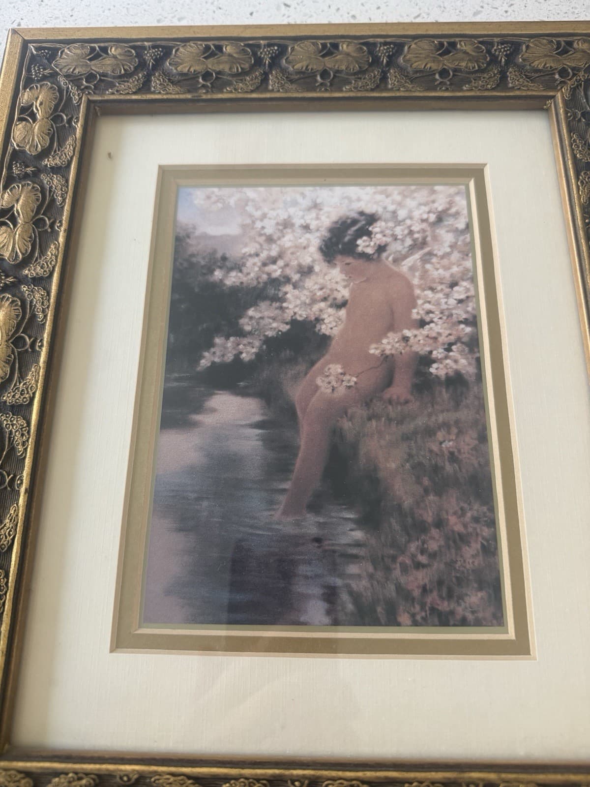 Vintage Bessie Pease Gutmann Framed Prints - Set of 4 - Thumbnail 3