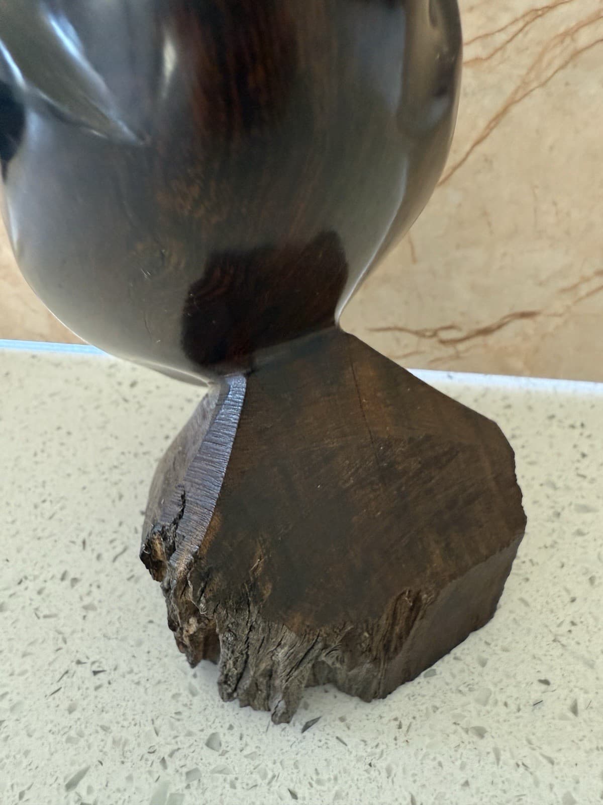 Carved Wooden Quail, Estate Find - Thumbnail 3