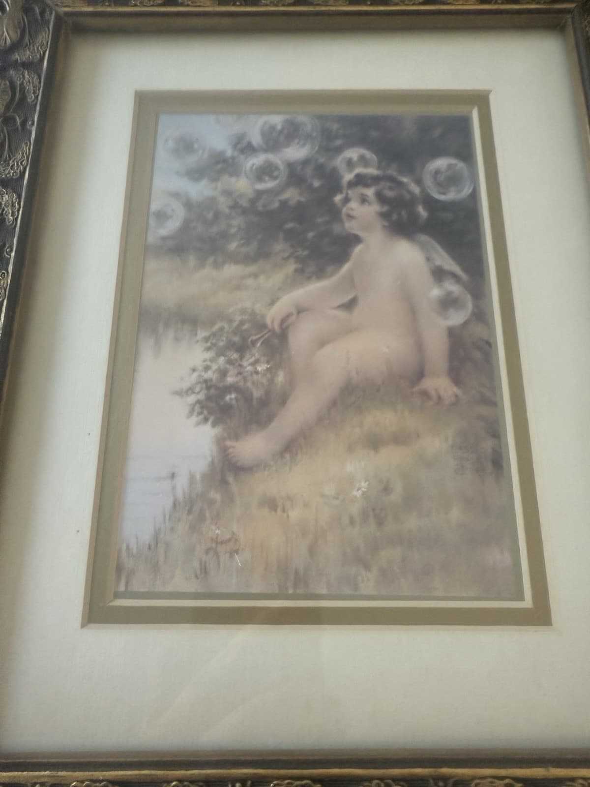 Vintage Bessie Pease Gutmann Framed Prints - Set of 4 - Thumbnail 4