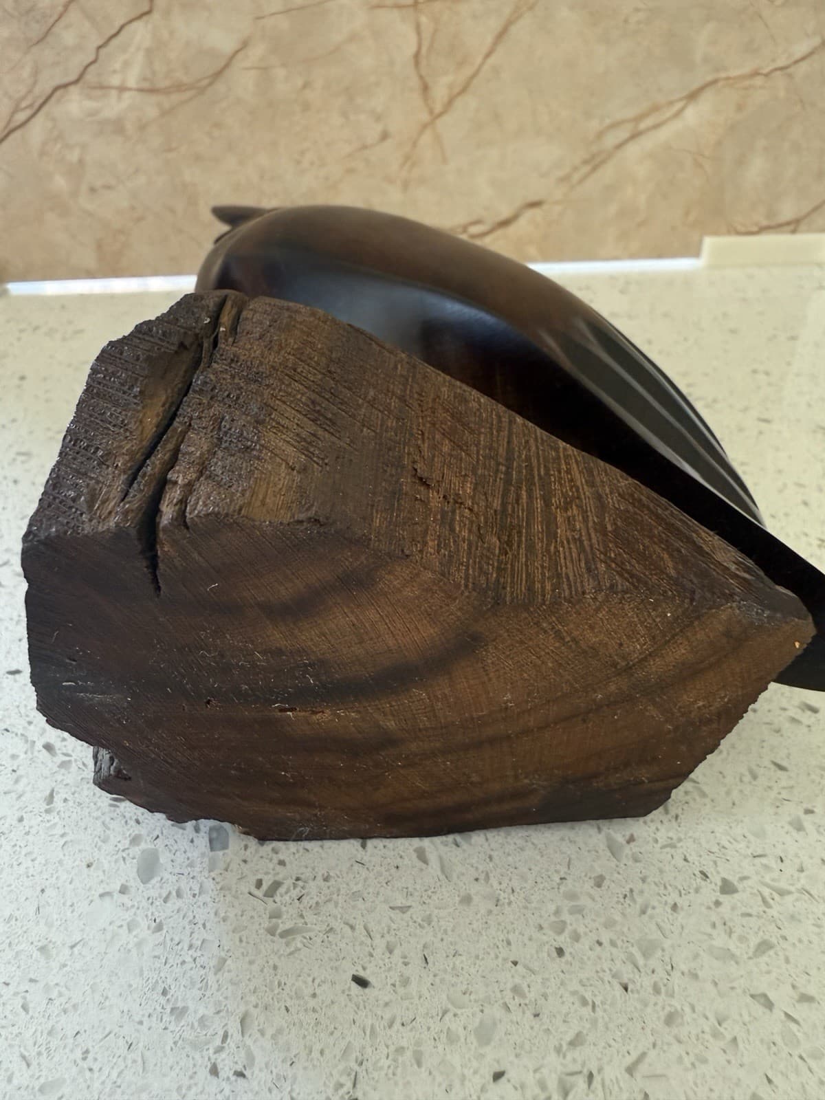 Carved Wooden Quail, Estate Find - Thumbnail 10
