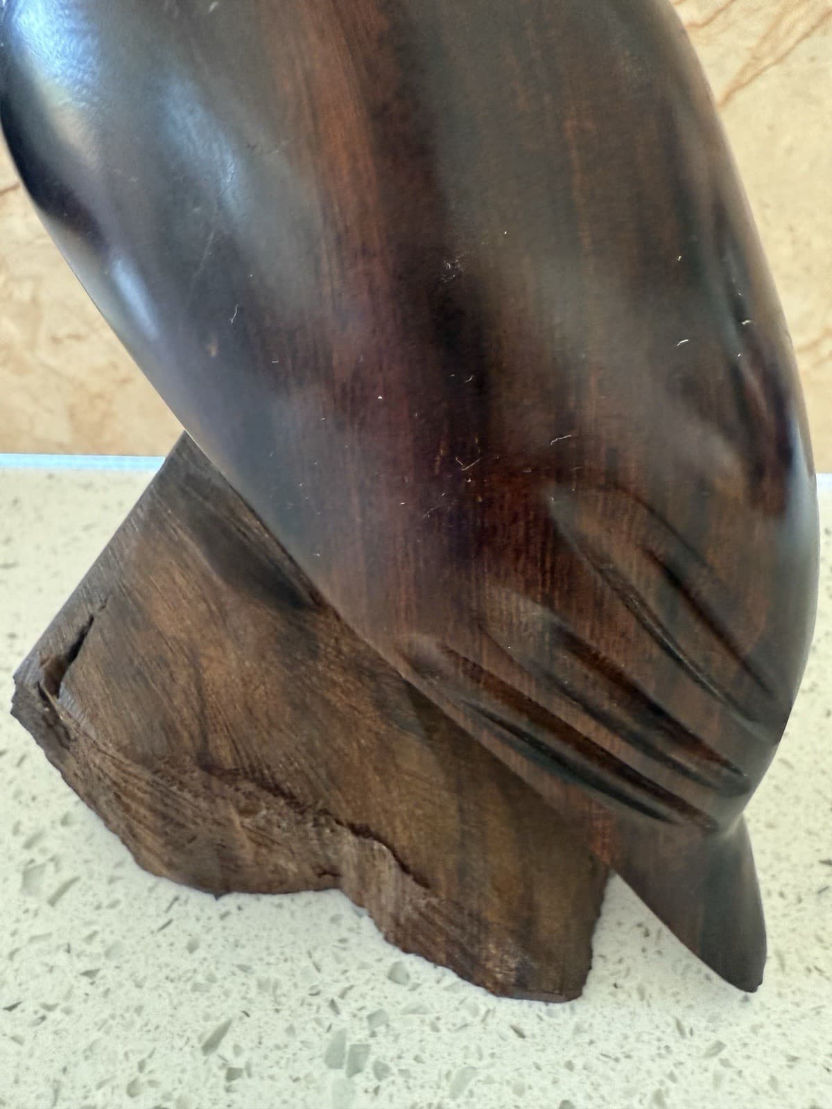 Carved Wooden Quail, Estate Find - Thumbnail 8