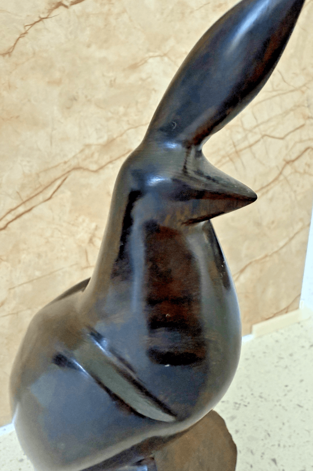 Carved Wooden Quail, Estate Find - Thumbnail 4