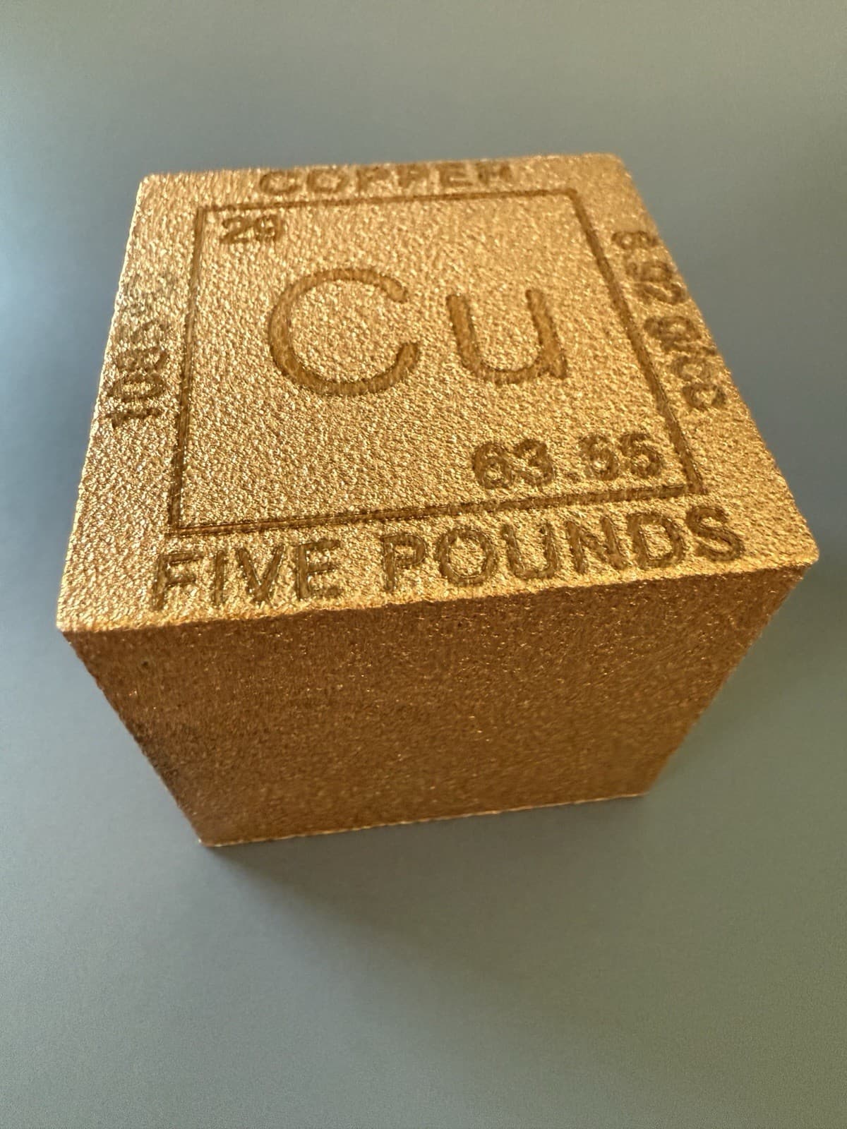 5lb. .999 Copper Bar - Thumbnail 2