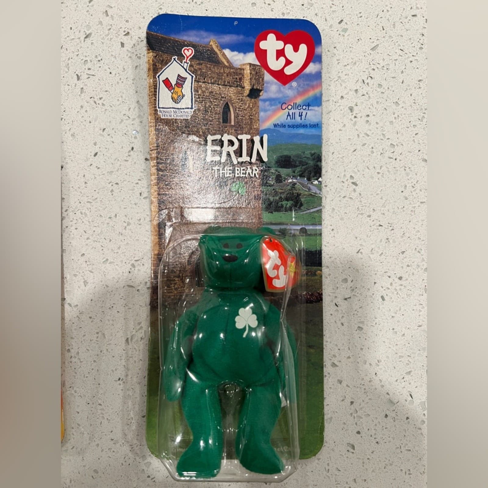 1999 TY Beanie Babies Britannia Glory Erin Maple The Bear McDonalds Lot Set of 4 - Thumbnail 5