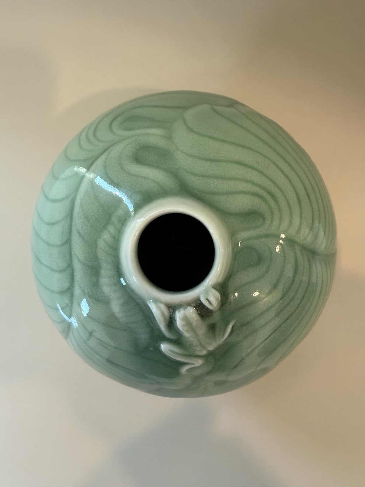 Elaine Coleman Small Celadon Vase - Thumbnail 7