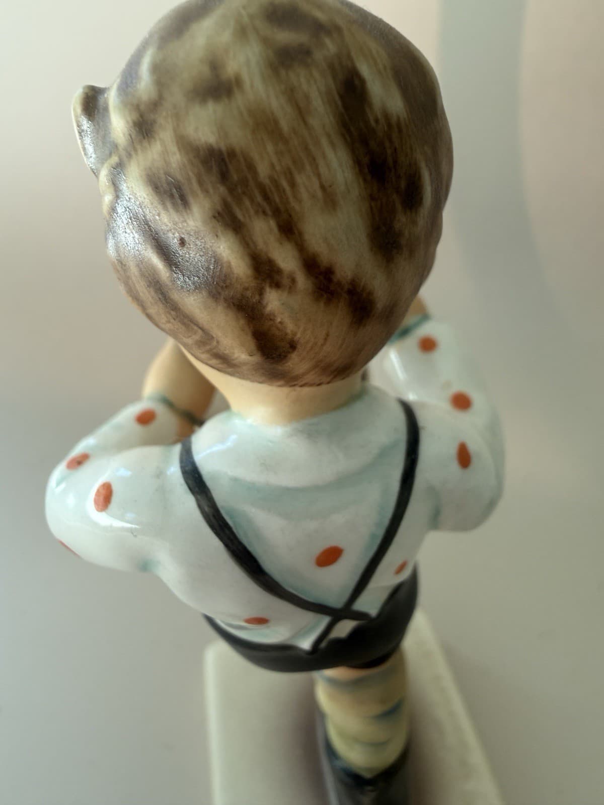 Goebel Hummel "Little Drummer" Porcelain Figurine of a Boy with a Drum - Thumbnail 6