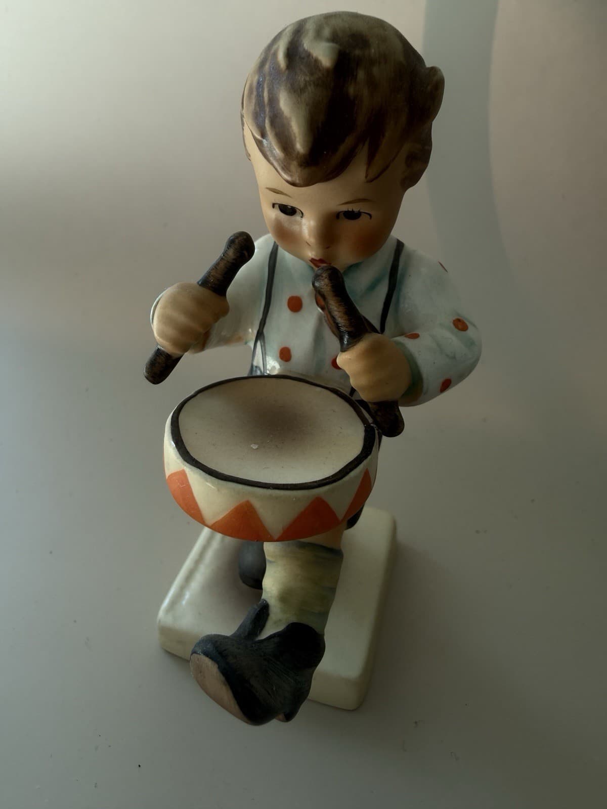 Goebel Hummel "Little Drummer" Porcelain Figurine of a Boy with a Drum