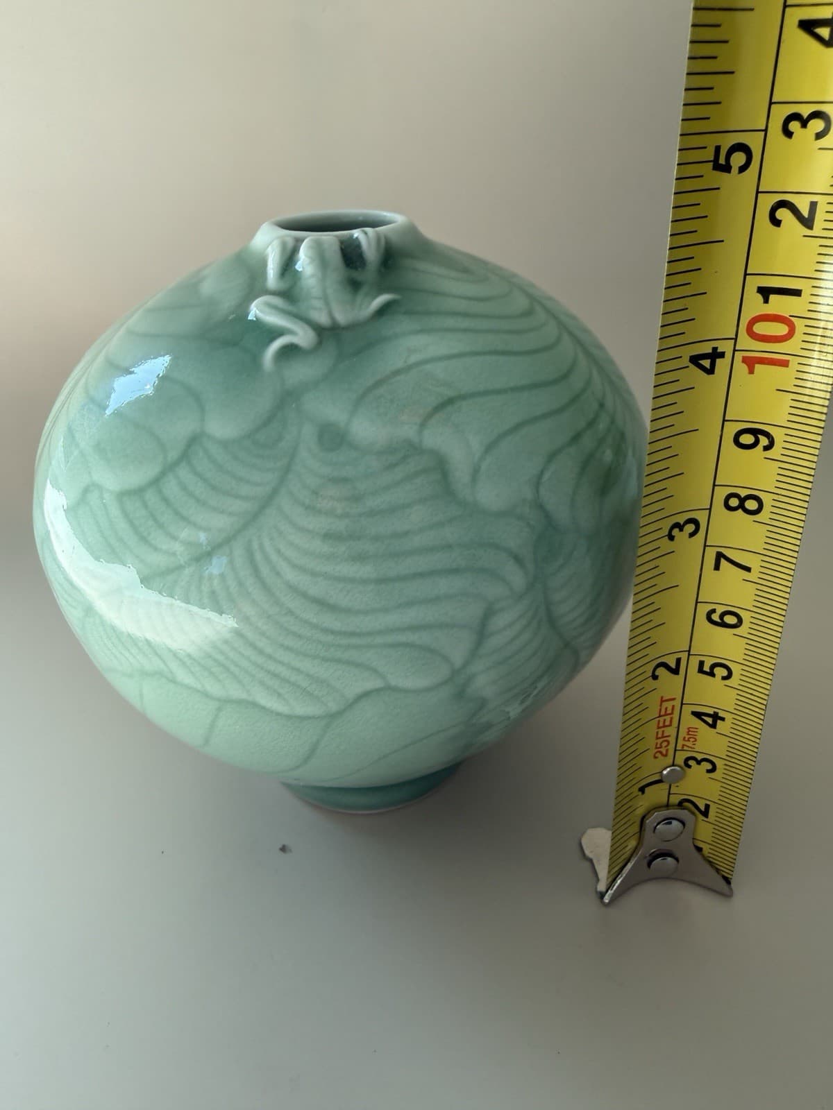 Elaine Coleman Small Celadon Vase - Thumbnail 11