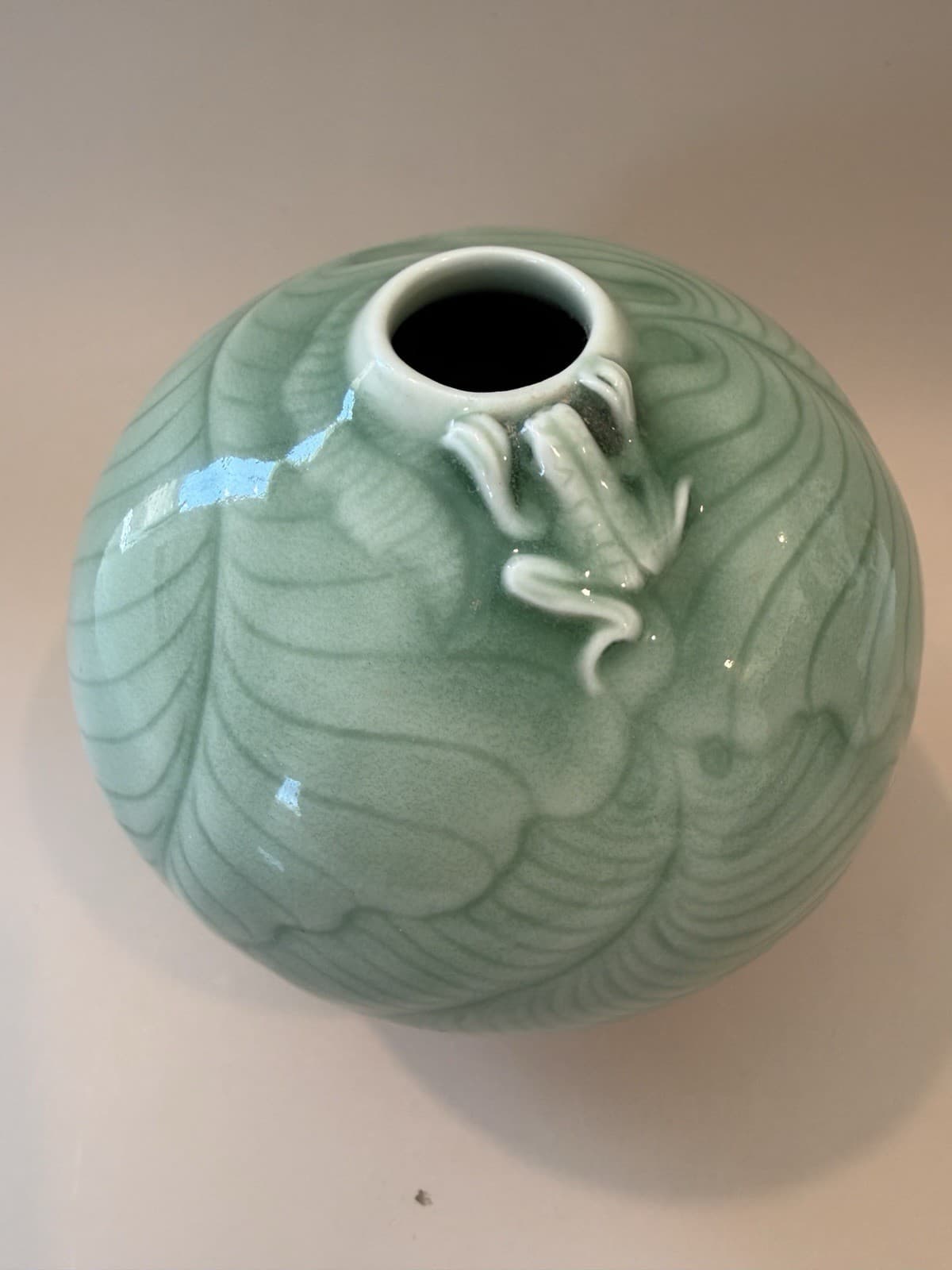 Elaine Coleman Small Celadon Vase - Thumbnail 2