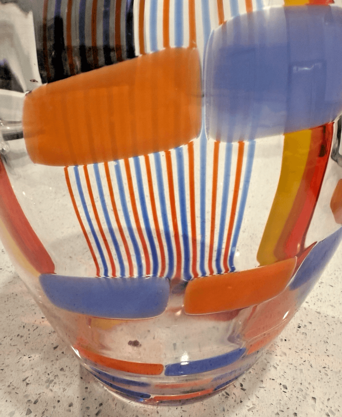 Vintage Carlo Moretti Murano Art Glass Vase - Thumbnail 6