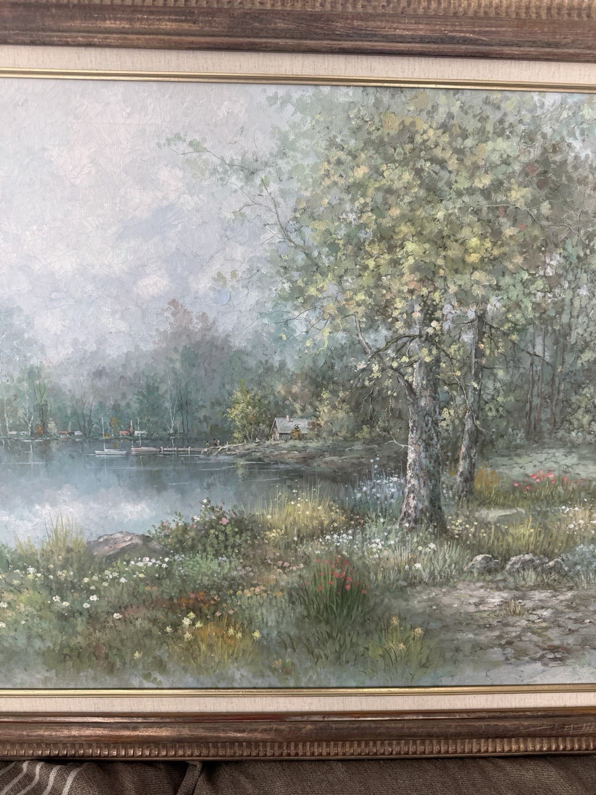 Original Large Landscape Oil Painting by Hyun Bo Yoo - Thumbnail 3