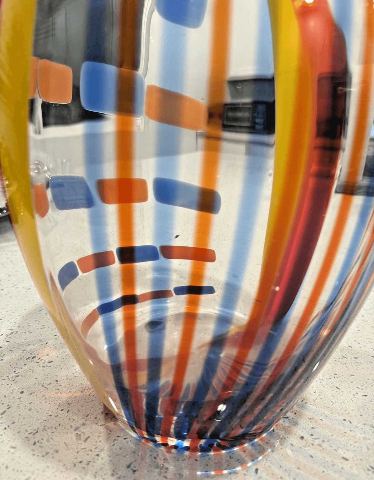 Vintage Carlo Moretti Murano Art Glass Vase - Thumbnail 4
