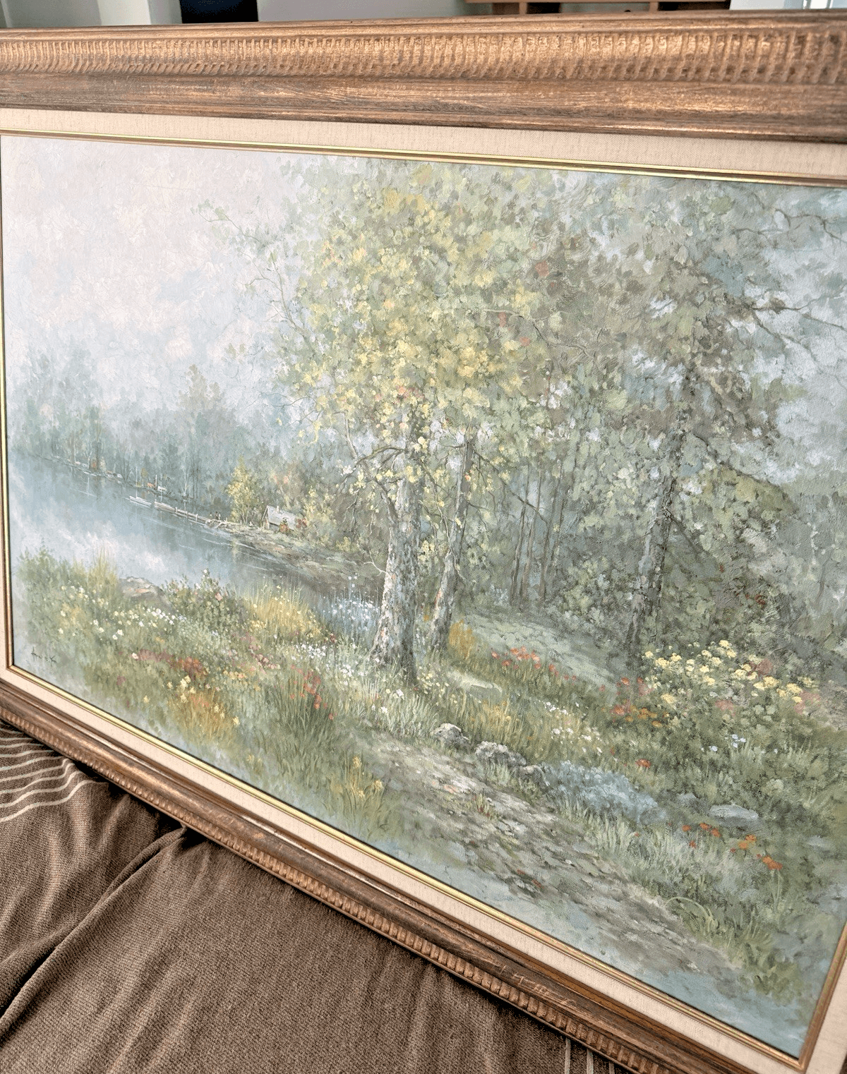 Original Large Landscape Oil Painting by Hyun Bo Yoo - Thumbnail 7