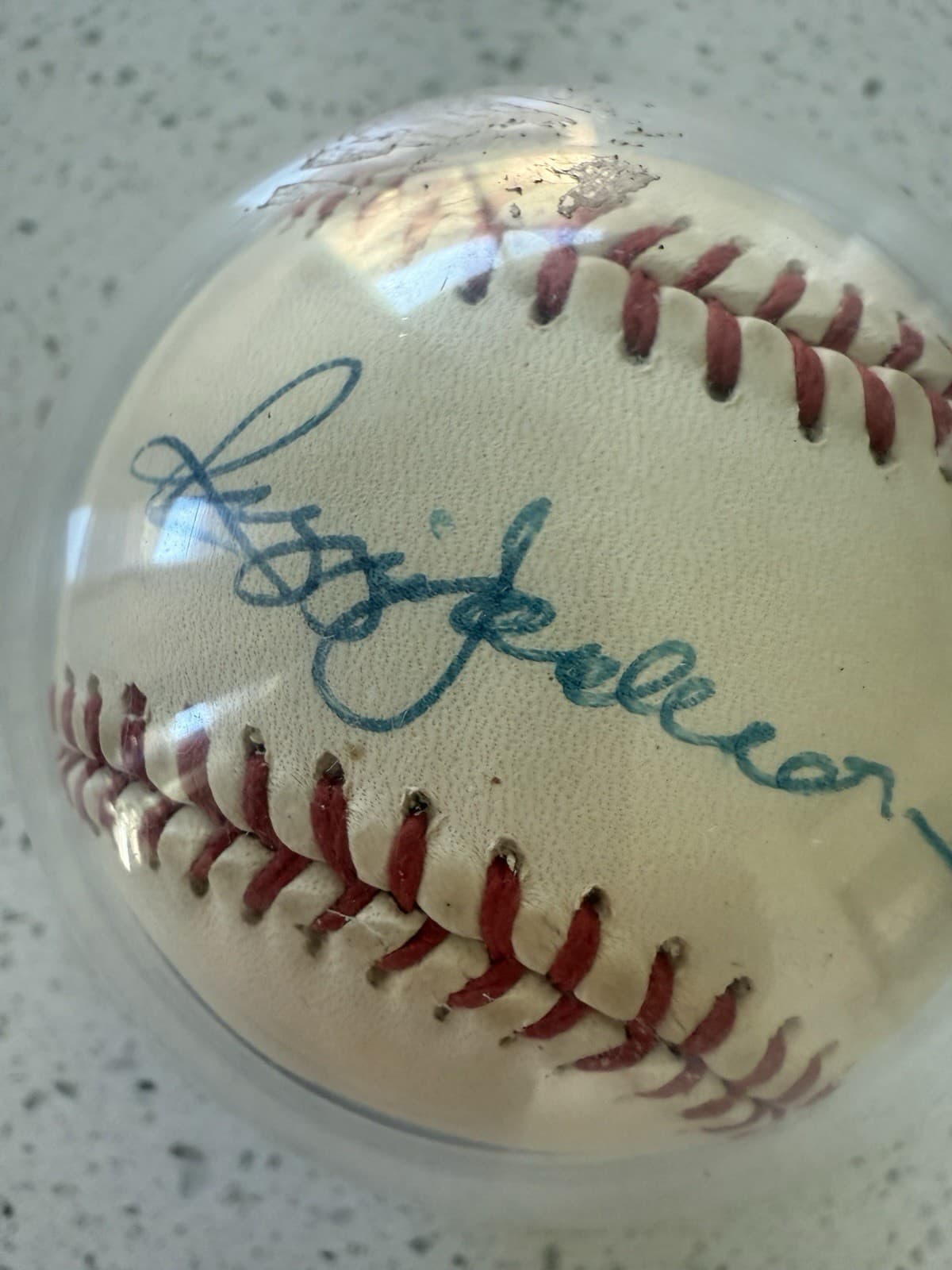Reggie Jackson Autographed Baseball - Thumbnail 3