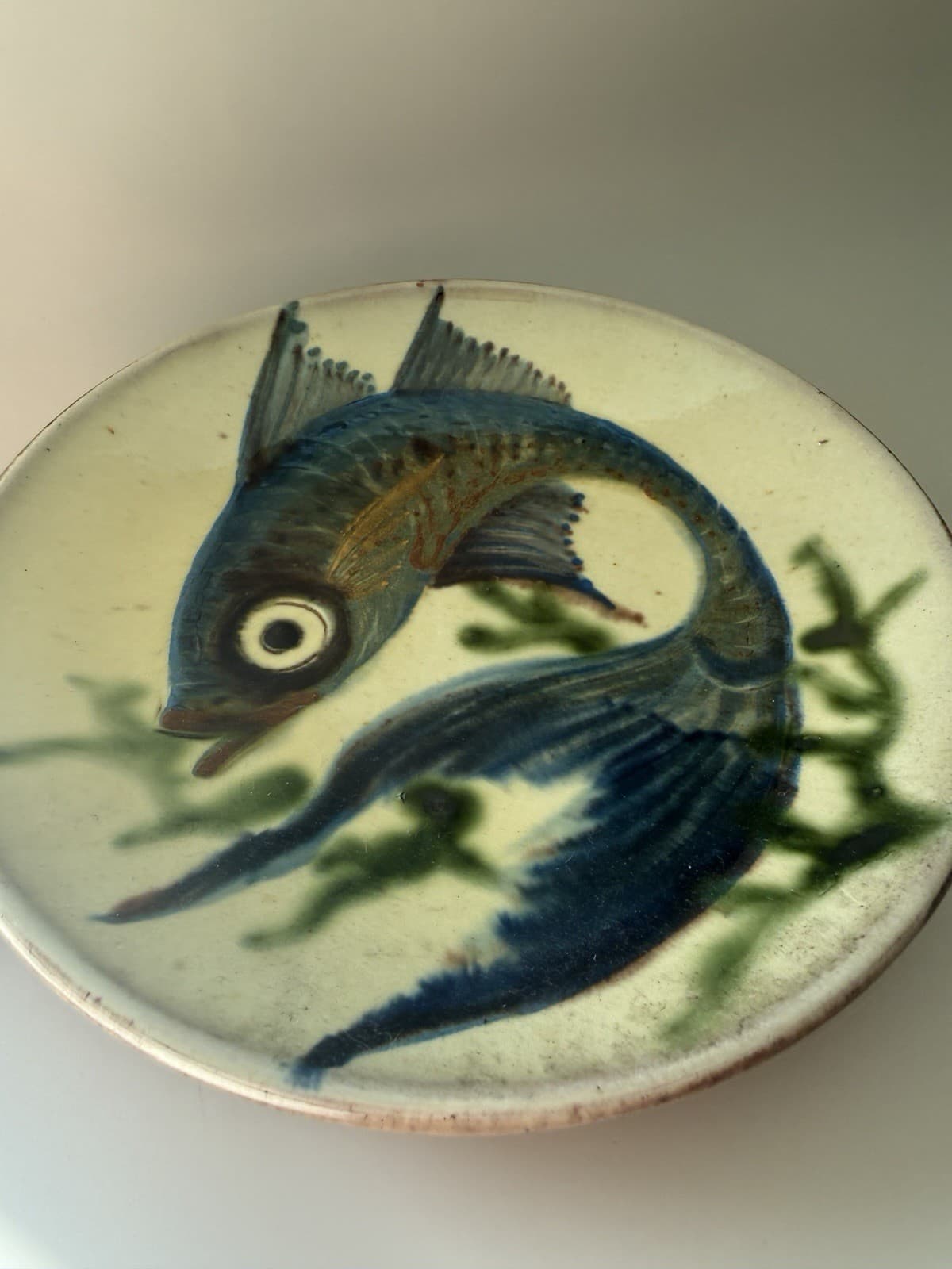 Vintage Puigdemont Ceramic Wall Plate - Thumbnail 6